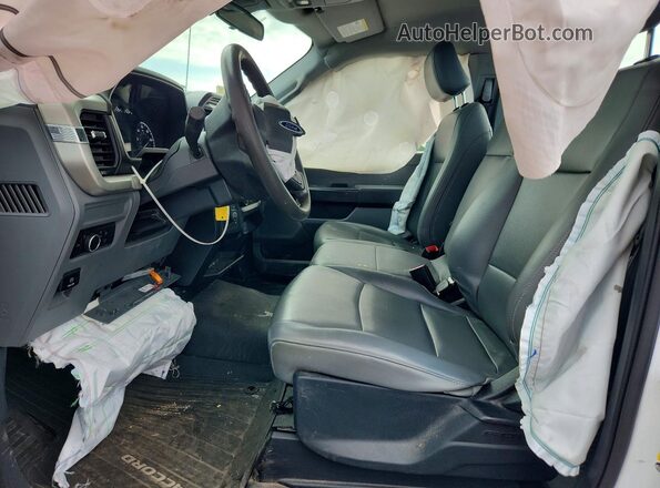 1FTMF1EB5MKE78957 2021 FORD F150 White Front interior view