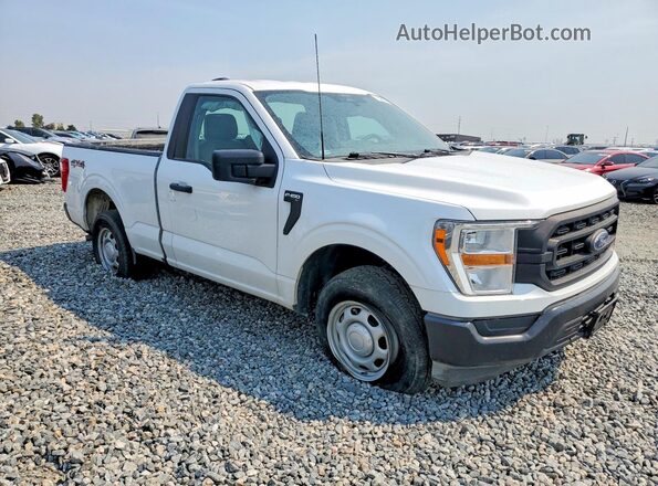 1FTMF1EB6NKD83096 2022 FORD F150 White Delantero derecho