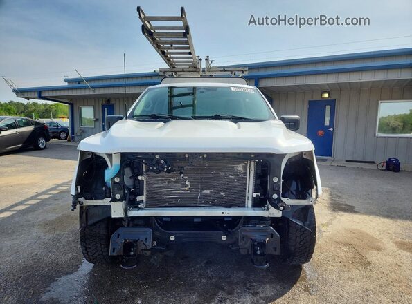 1FTMF1EB6PKE30758 2023 FORD F150 White Widok z przodu