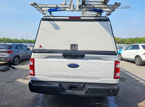 1FTMF1EB6PKE30758 2023 FORD F150 White Widok z tyłu