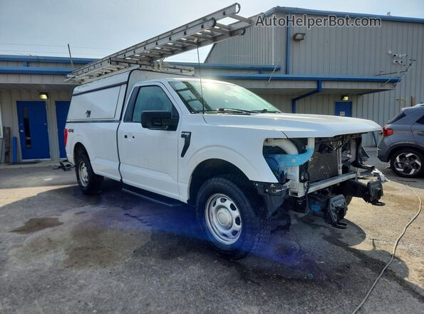 1FTMF1EB6PKE30758 2023 FORD F150 White Przód prawy
