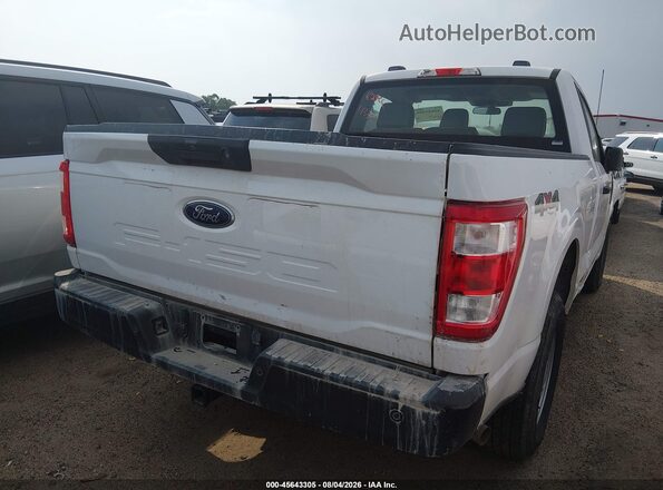 1FTMF1EB7NKD82930 2022 FORD F150 White Tył prawy