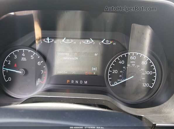 1FTMF1EB7NKE33178 2022 FORD F150 White Widok tylnych siedzeń