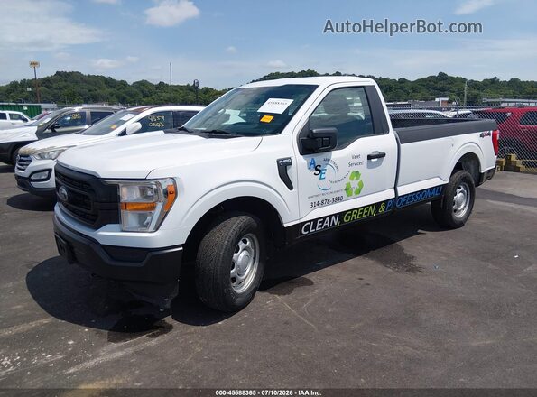 1FTMF1EB7NKE33178 2022 FORD F150 White Przód lewy