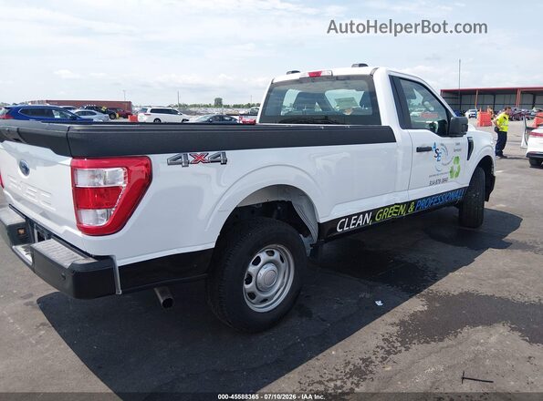 1FTMF1EB7NKE33178 2022 FORD F150 White Tył prawy