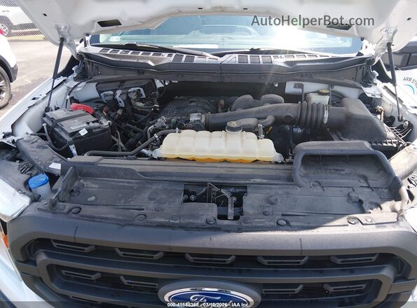 1FTMF1EB7NKE33178 2022 FORD F150 White Widok z tyłu