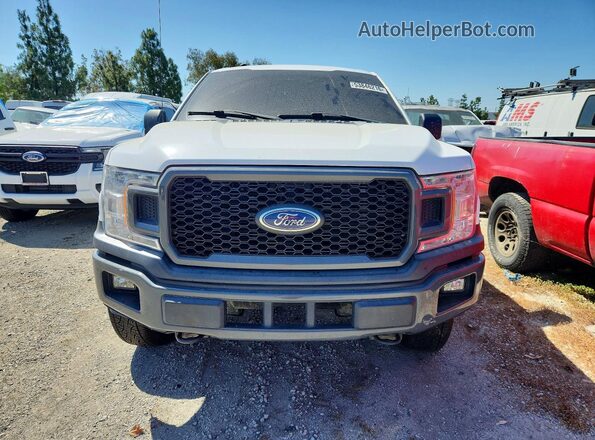 1FTMF1EB9JKC12336 2018 FORD F150 Белый Вид спереди