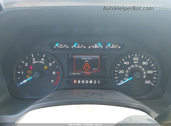1FTMF1EF2HKC95394 2017 FORD F150 White Հետևի նստատեղերի տեսք
