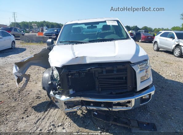 1FTMF1EF2HKC95394 2017 FORD F150 White Սարքավորումների վահանակի տեսք