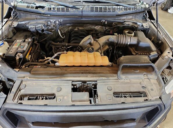 1FTMF1EF6GFA81967 2016 FORD F150 Silver Vista interior trasera