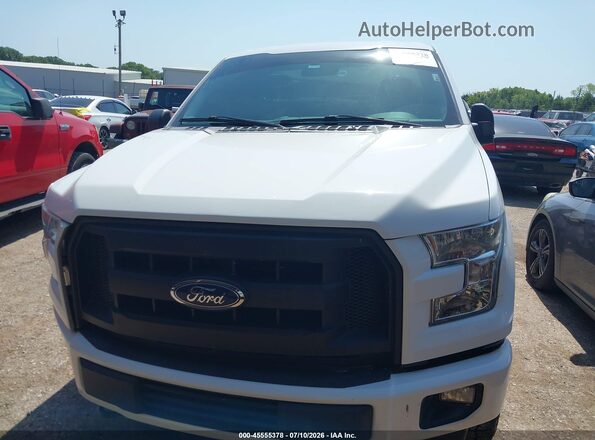 1FTMF1EP1HKD07866 2017 FORD F150 White Առջևի վահանակի տեսք