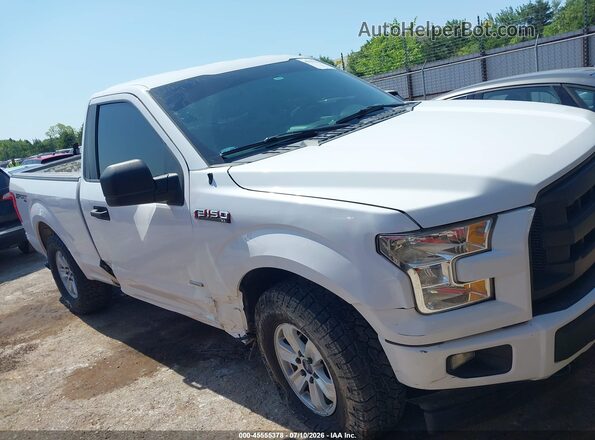 1FTMF1EP1HKD07866 2017 FORD F150 White Սարքավորումների վահանակի տեսք