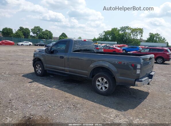 1FTMF1EP1KKD02173 2019 FORD F150 Серый Задняя левая четверть