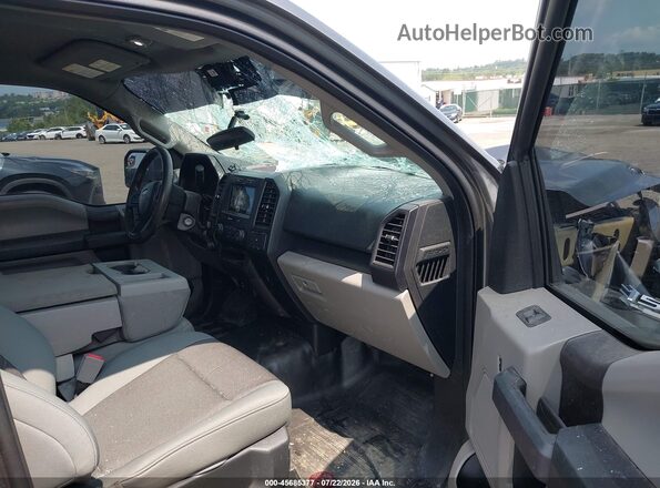 1FTMF1EP1KKD02173 2019 FORD F150 Серый Вид салона спереди