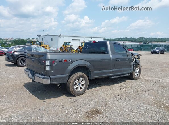 1FTMF1EP1KKD02173 2019 FORD F150 Серый Задняя правая четверть