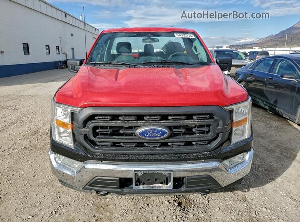 1FTMF1EP1NKD11640 2022 FORD F150 Red Դիմացի տեսք
