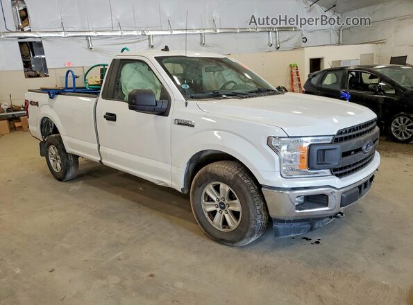 1FTMF1EP4LKD04260 2020 FORD F150 White Передня права чверть
