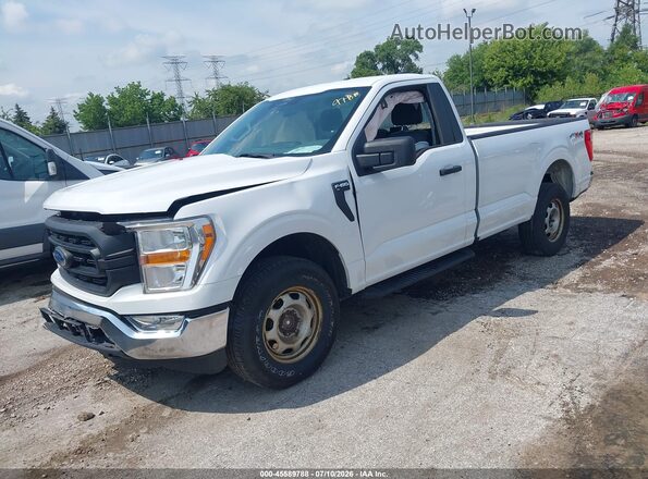 1FTMF1EP5NKF30231 2022 FORD F150 White Передня ліва чверть