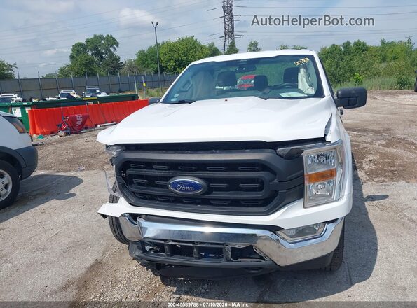 1FTMF1EP5NKF30231 2022 FORD F150 White Вид щитка приладів