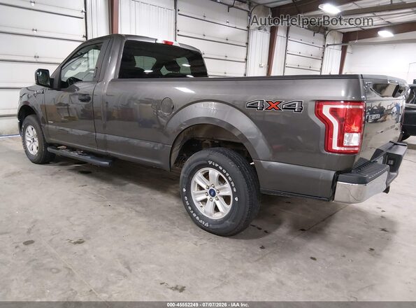 1FTMF1EP8GKE09468 2016 FORD F150 Gray Հետևի ձախ