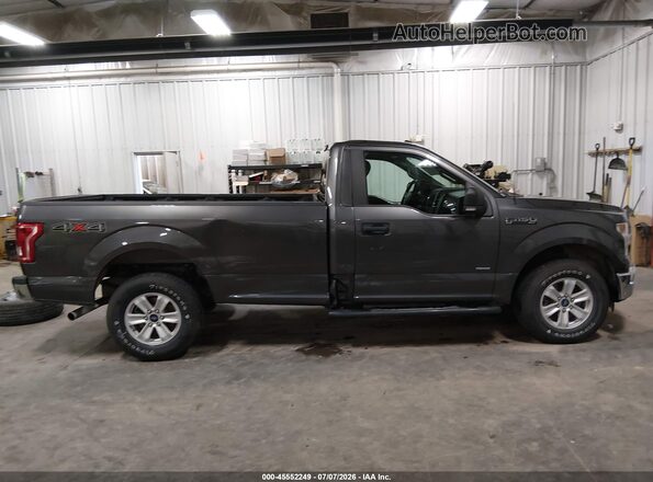 1FTMF1EP8GKE09468 2016 FORD F150 Gray Սալոնի 360 աստիճան տեսք