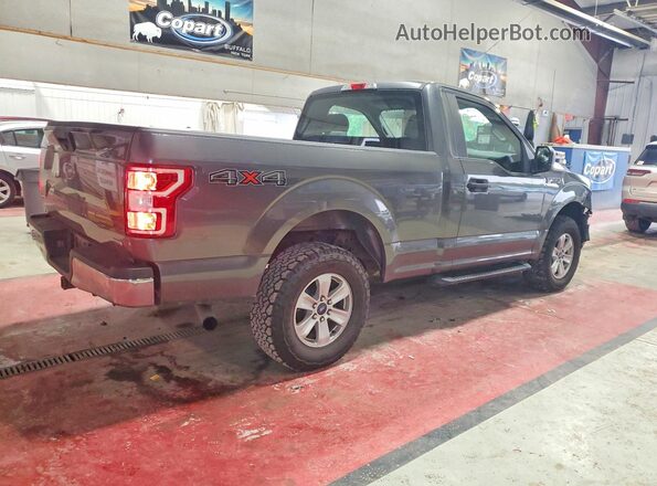 1FTMF1EP8KFA55887 2019 FORD F150 Gray Tył prawy