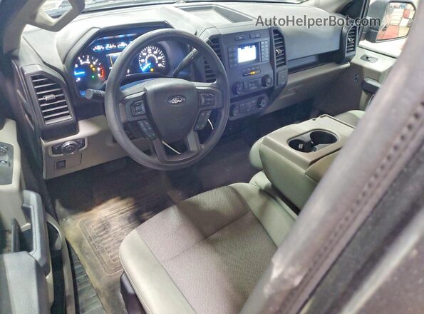 1FTMF1EP8KFA55887 2019 FORD F150 Gray Widok deski rozdzielczej