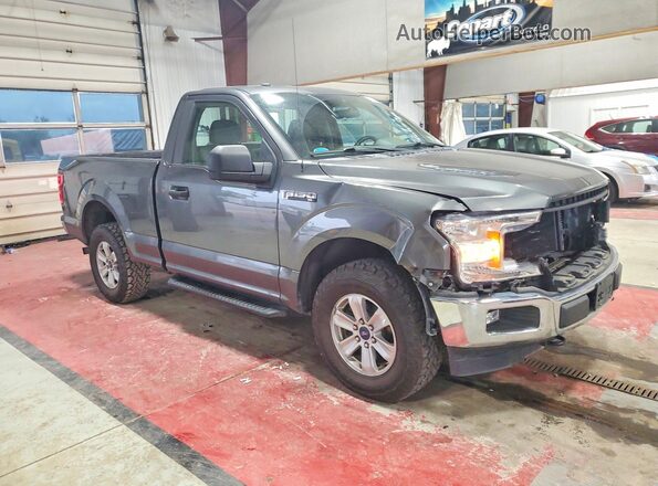 1FTMF1EP8KFA55887 2019 FORD F150 Gray Przód prawy