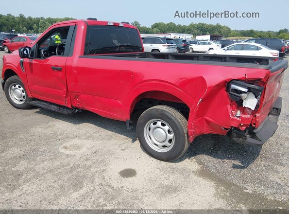 1FTMF1K53SKE80850 2025 FORD F150 Красный Задняя левая четверть