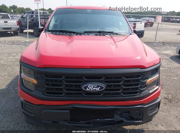 1FTMF1K53SKE80850 2025 FORD F150 Красный Вид щитка приборов