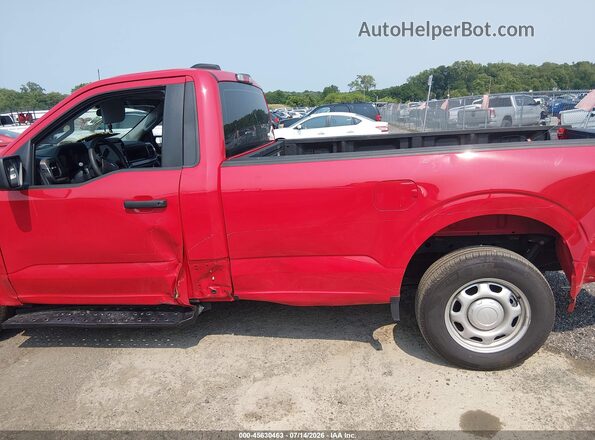 1FTMF1K53SKE80850 2025 FORD F150 Красный Панорамный вид салона 360°
