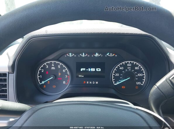 1FTMF1K57TKD25333 2026 FORD F150 Silver უკანა სავარძლების ხედი
