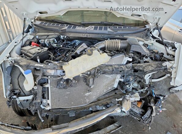 1FTMF1K5XSKD85766 2025 FORD F150 White უკანა სალონის ხედი