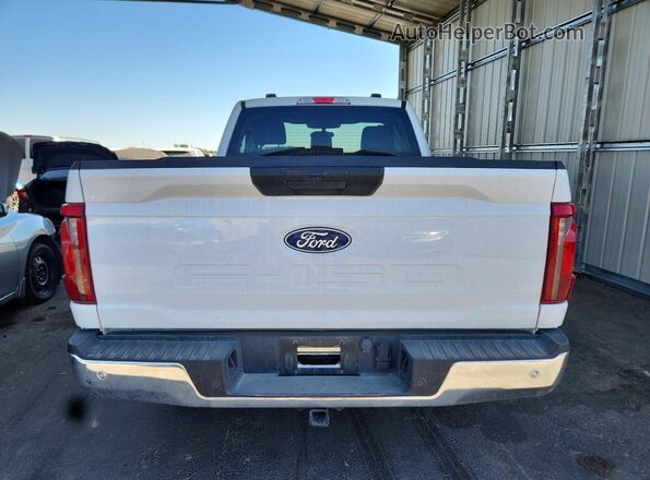1FTMF1K5XSKD85766 2025 FORD F150 White უკანა სავარძლების ხედი