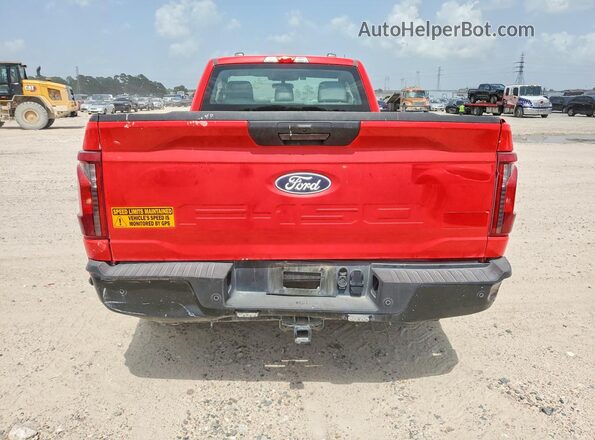 1FTMF1KP5RKE72650 2024 FORD F150 Red Հետևի տեսք