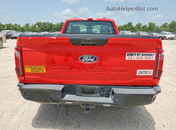 1FTMF1KP5RKE72650 2024 FORD F150 Red Հետևի նստատեղերի տեսք