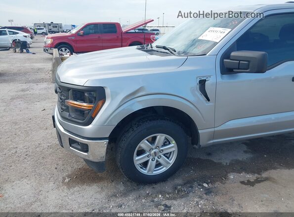 1FTMF1KP9RKE40011 2024 FORD F150 Серебряный Вид спереди