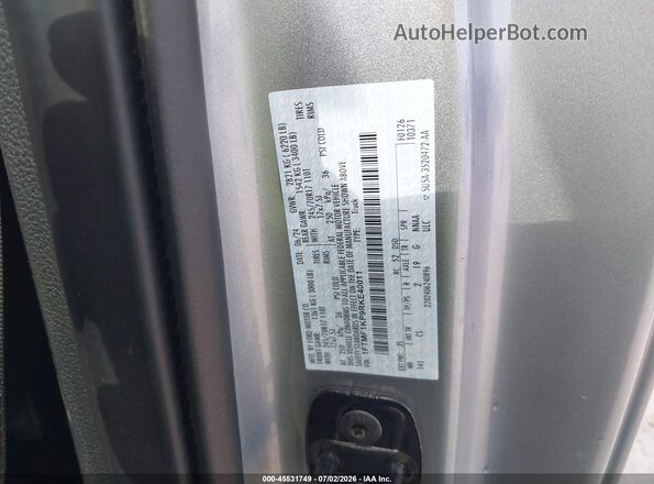1FTMF1KP9RKE40011 2024 FORD F150 Серебряный Вид подкапотного пространства