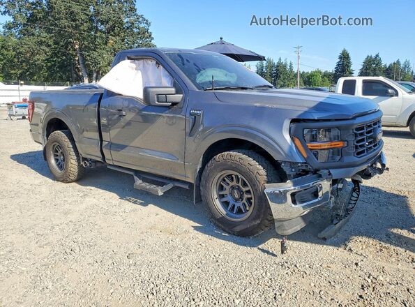 1FTMF1L52RKD41107 2024 FORD F150 Gray Przód prawy