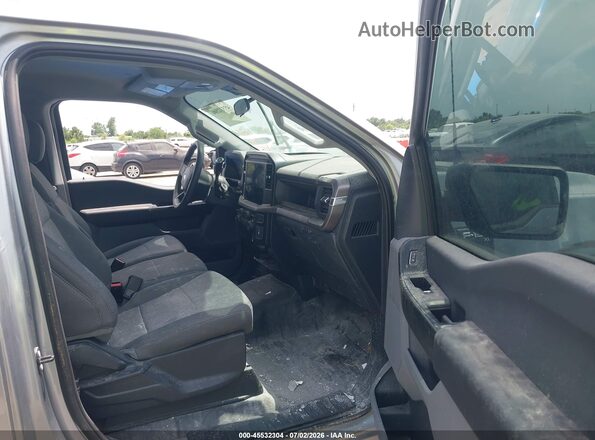 1FTMF1L52SKE03627 2025 FORD F150 Серебряный Вид салона спереди