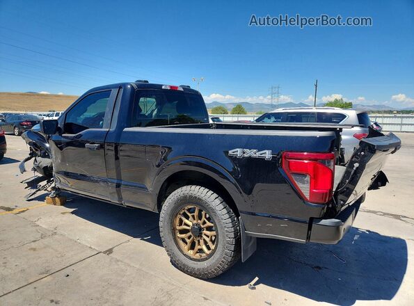 1FTMF1L53RKE93042 2024 FORD F150 Black უკანა მარცხენა