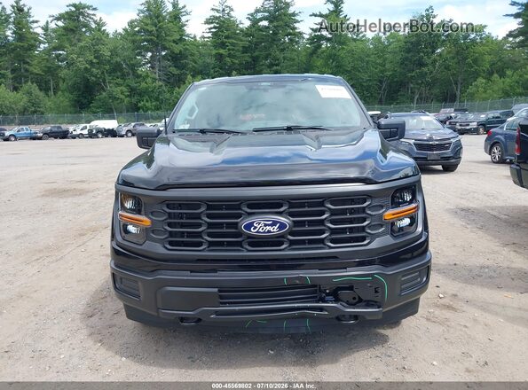 1FTMF1L53TKD81011 2026 FORD F150 Black Սալոնի հետևի տեսք
