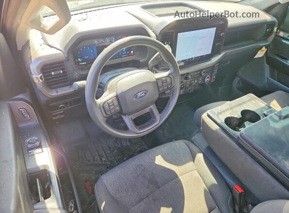 1FTMF1L54RKE58347 2024 FORD F150 Синий Вид панели приборов