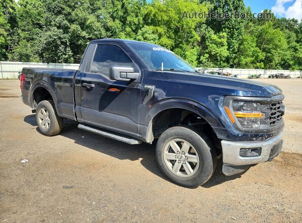 1FTMF1L54RKE58347 2024 FORD F150 Синий Передняя правая четверть