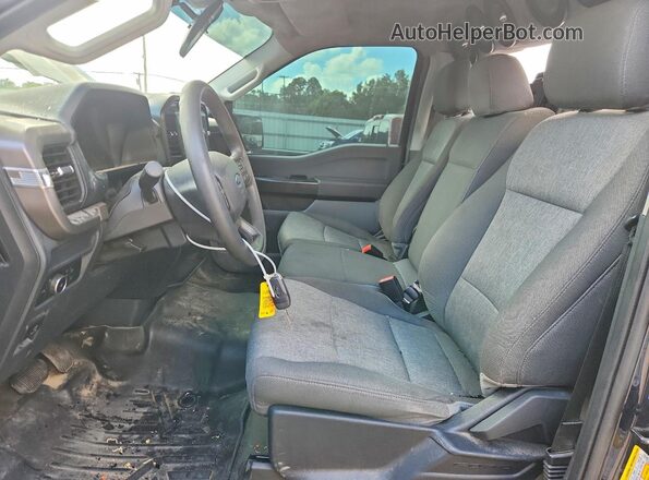 1FTMF1L54RKE58347 2024 FORD F150 Синий Вид салона спереди