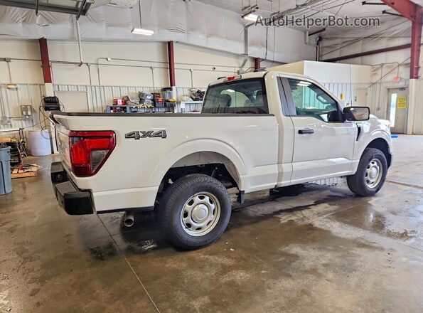 1FTMF1L54SKD18451 2025 FORD F150 White უკანა მარჯვენა