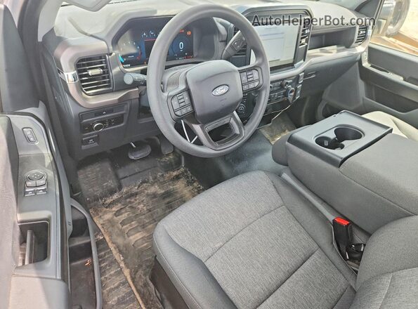 1FTMF1L54SKD18451 2025 FORD F150 White წინა პანელის ხედი