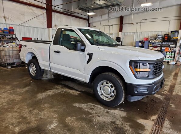1FTMF1L54SKD18451 2025 FORD F150 White წინა მარჯვენა