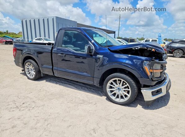 1FTMF1L56RKD02357 2024 FORD F150 Blue წინა მარჯვენა