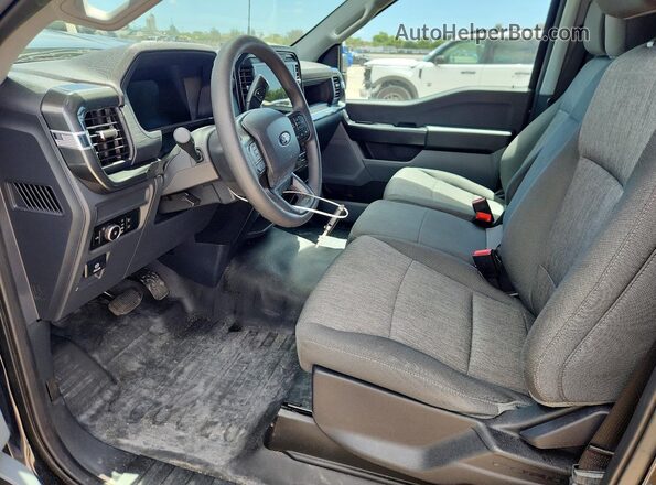 1FTMF1L56RKD02357 2024 FORD F150 Blue წინა სალონის ხედი